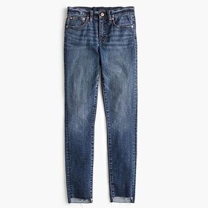 J Crew High Rise Toothpick Jean